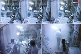 CCTV Video: સુરતની આયુષ હૉસ્પિટલના કોવિડ વોર્ડમાં લાગેલી આગ બાદ મચી હતી અફરાતફરી