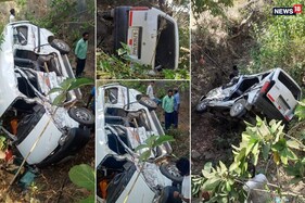 અકસ્માતની ભયાનક તસવીરો! ભરૂચઃ નેત્રંગમાં ઈકો કાર ખાઈમાં ખાબકી, કામથી પરત ફરતા 4 મહિલા સહિત પાંચને કાળ ભરખી ગયો