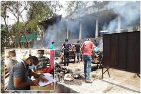 દાહોદઃ કોરોના મહામારી વચ્ચે મૃતકોના પરિવારજનો એક વૃક્ષ વાવી તેનું જતન કરે તે માટે સંકલ્પ