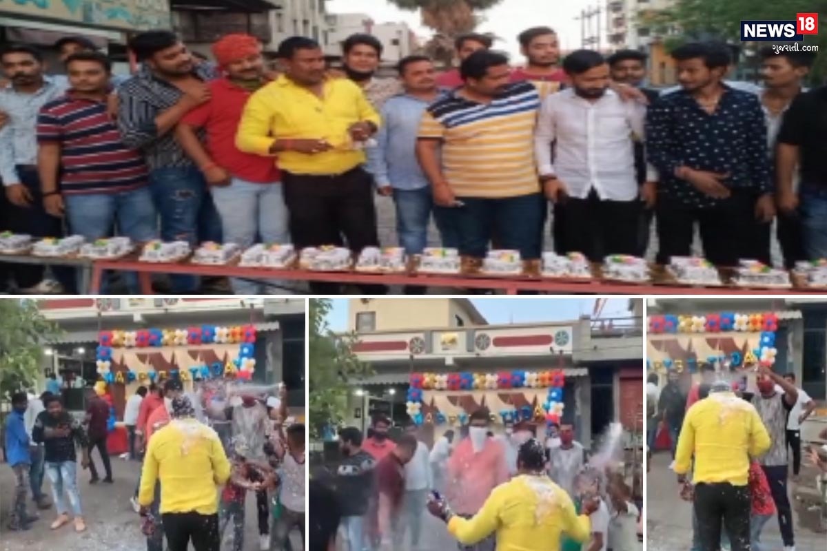 સુરત : BJP અગ્રણીના ભત્રીજાને જાહેરમાં Birthday ઉજવવો ભારે પડ્યો, Video Viral થતા થઈ ધરપકડ