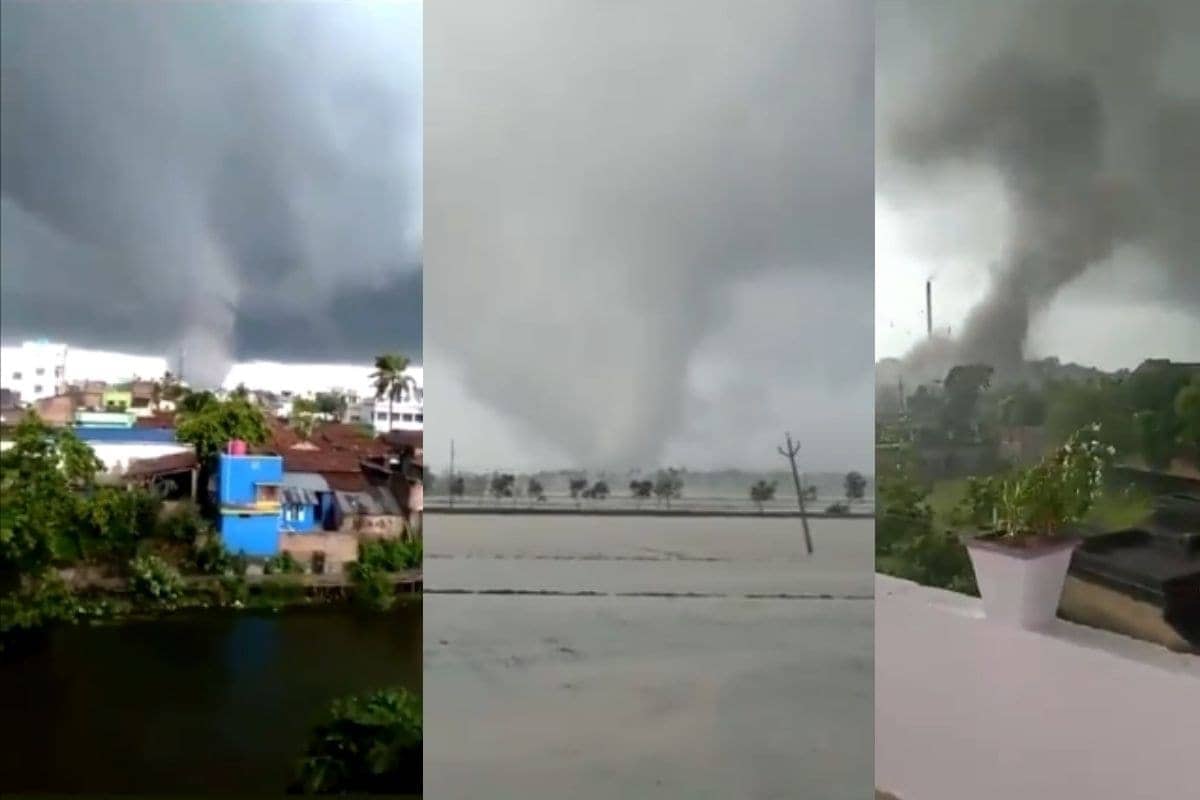 Yaas Cyclone: પશ્ચિમ બંગાળમાં વંટોળિયાના વિડીયોએ સોશિયલ મીડિયાને ઘમરોળ્યું Yaas Cyclone: પશ્ચિમ બંગાળમાં વંટોળિયાના વિડીયોએ સોશિયલ મીડિયાને ઘમરોળ્યું