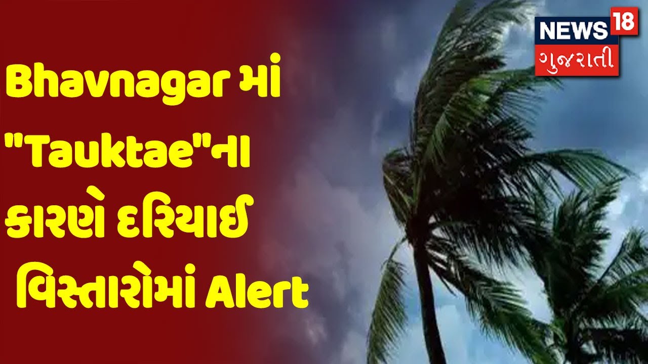 Weather Update | Bhavnagar માં 'Tauktae' ના કારણે દરિયાઈ વિસ્તારોમાં Alert