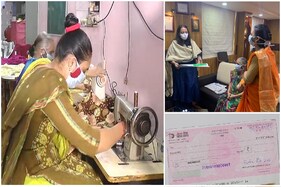 રાજકોટના આ સાસુ-વહુને સલામ! કોરોનાગ્રસ્ત દર્દીઓ માટે  મેદાને, કલેક્ટરને આપ્યો કોરો ચેક