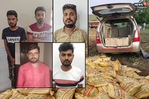 બૂટલેગર ઉપર રાજકોટ પોલીસની તવાઈઃ ત્રણ જગ્યાએથી લાખોનો દારૂ ઝડપાયો,  5 ઝડપાયા