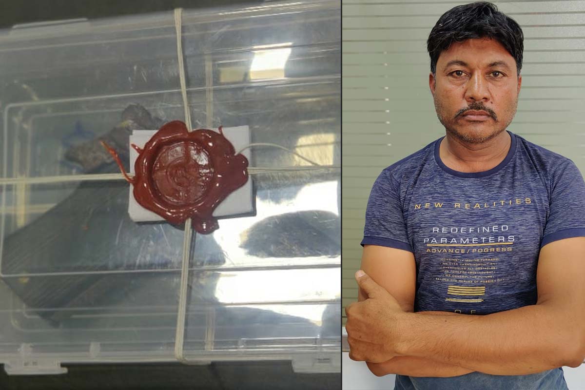 રાજકોટ: ગેરકાયદે હથિયાર સાથે રઘુ મુંધવા ઝડપાયો, પોલીસને કહ્યુ- શોખ હોવાથી રાખ્યું છે!