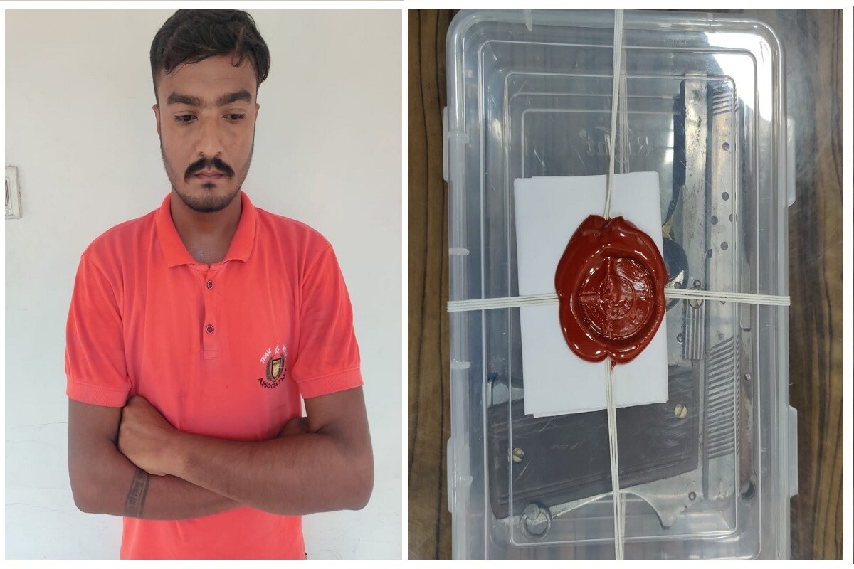 રાજકોટઃ ફર્નિચરનો ધંધો કરતા સંદીપ રાજપૂતને ગન સાથે પકડ્યો, કિશન ગઢવી સાથે નીકળ્યા છેડા