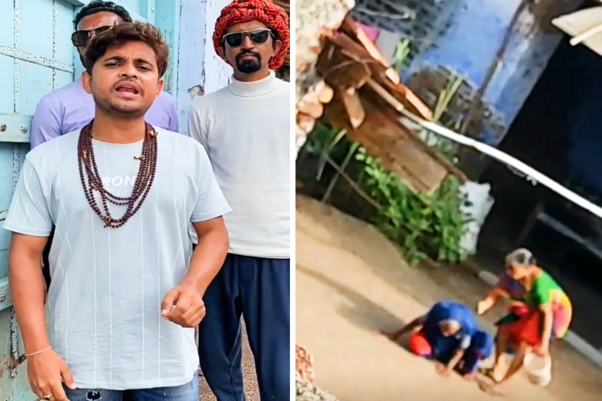 વૃદ્ધાની પજવણીનો Video Viral થયો, ખજૂર ભાઈ નીતિન જાની અમરેલીના ગામડે દોડી ગયા