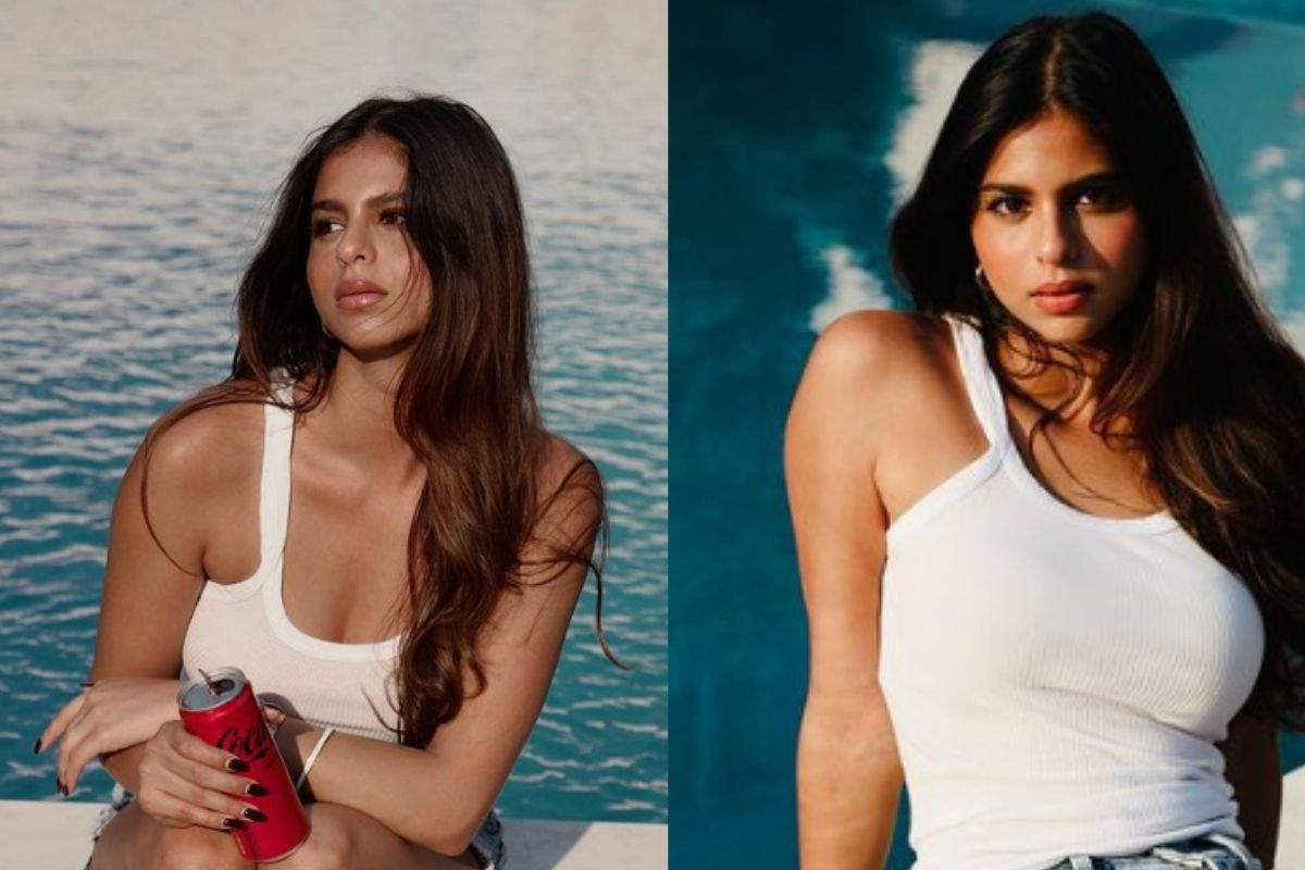 મુંબઈ: સુહાના ખાન (Suhana Khan) જ્યારે પણ નવી તસવીર કે વીડિયો સોશિયલ મીડિયા પર શેર કરે છે ત્યારે તેની ચોક્કસ ચર્ચા થાય છે. બોલિવૂડમાં એન્ટ્રી પહેલા એન્ટ્રી પહેલા જ સુહાના ખાનની ફેન ફોલોઇંગ કોઈ સ્ટારથી જરા પણ ઓછી નથી. આ જ કારણ છે કે સુહાના તેના પ્રસંશકોને નિરાશ નથી કરતી અને સમયાંતરે તસવીરો અને વીડિયો પોસ્ટ કરતી રહે છે. તાજેતરમાં સુહાનાએ એક નવું ફોટોશૂટ કરાવ્યું છે. જેની ખૂબ જ ચર્ચા થઈ રહી છે. (તસવીર: @suhanakhan2/@gaurikhan/Instagram) મુંબઈ: સુહાના ખાન (Suhana Khan) જ્યારે પણ નવી તસવીર કે વીડિયો સોશિયલ મીડિયા પર શેર કરે છે ત્યારે તેની ચોક્કસ ચર્ચા થાય છે. બોલિવૂડમાં એન્ટ્રી પહેલા એન્ટ્રી પહેલા જ સુહાના ખાનની ફેન ફોલોઇંગ કોઈ સ્ટારથી જરા પણ ઓછી નથી. આ જ કારણ છે કે સુહાના તેના પ્રસંશકોને નિરાશ નથી કરતી અને સમયાંતરે તસવીરો અને વીડિયો પોસ્ટ કરતી રહે છે. તાજેતરમાં સુહાનાએ એક નવું ફોટોશૂટ કરાવ્યું છે. જેની ખૂબ જ ચર્ચા થઈ રહી છે. (તસવીર: @suhanakhan2/@gaurikhan/Instagram)