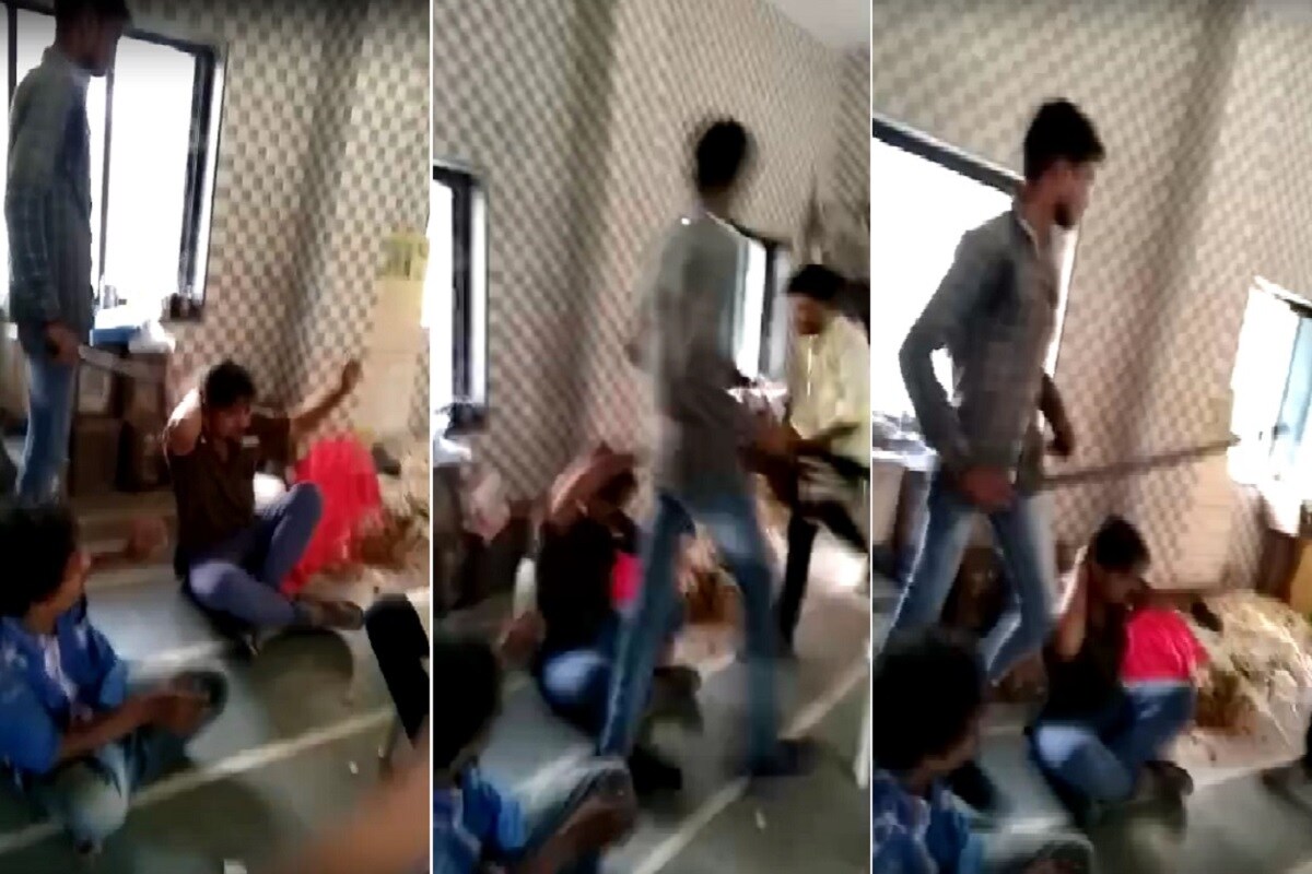 અમરેલીના બાબરામાં બર્બરતાનો Video: જુઓ - બે યુવકોને માર્યો ઢોર માર, 8 વિરુદ્ધ ફરિયાદ