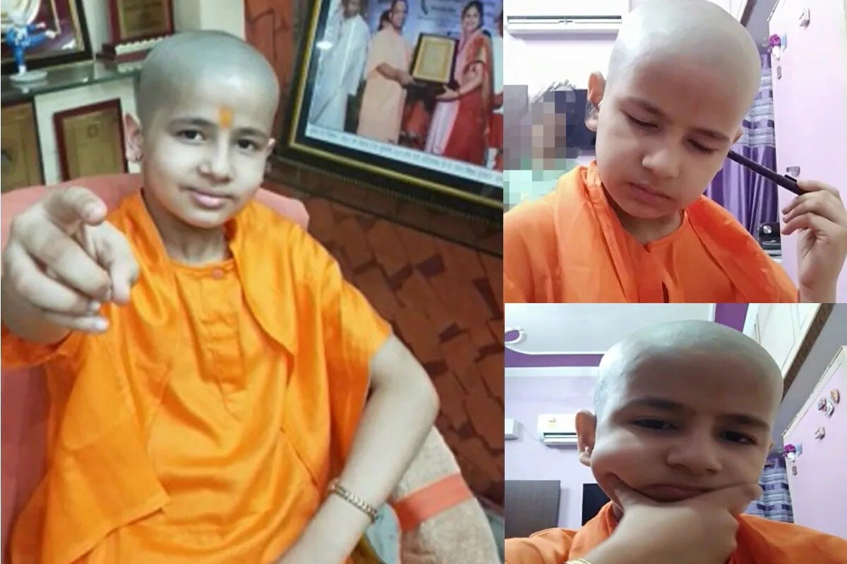મુખ્યમંત્રી યોગી આદિત્યનાથના ગેટઅપમાં તેમના હાવભાવમાં ભાષણ આપતા અગ્રિતનો વીડિયો સોશિયલ મીડિયામાં વાયરલ થઇ રહ્યો છે. ન્યૂઝ 18 તેની પડતાલ કરતા ચોથા ધોરણમાં ભણતા આ નાના પ્રશંસક પાસે પહોંચ્યું હતું. તો તેણે આગામી વિધાનસભા ચૂંટણીમાં (up assembly election)સીએમ યોગી માટે પ્રચાર કરવાની ઇચ્છા વ્યક્ત કરી હતી. મુખ્યમંત્રી યોગી આદિત્યનાથના ગેટઅપમાં તેમના હાવભાવમાં ભાષણ આપતા અગ્રિતનો વીડિયો સોશિયલ મીડિયામાં વાયરલ થઇ રહ્યો છે. ન્યૂઝ 18 તેની પડતાલ કરતા ચોથા ધોરણમાં ભણતા આ નાના પ્રશંસક પાસે પહોંચ્યું હતું. તો તેણે આગામી વિધાનસભા ચૂંટણીમાં (up assembly election)સીએમ યોગી માટે પ્રચાર કરવાની ઇચ્છા વ્યક્ત કરી હતી.