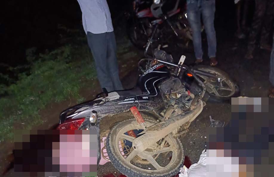 Amirgadh hit and run two died.