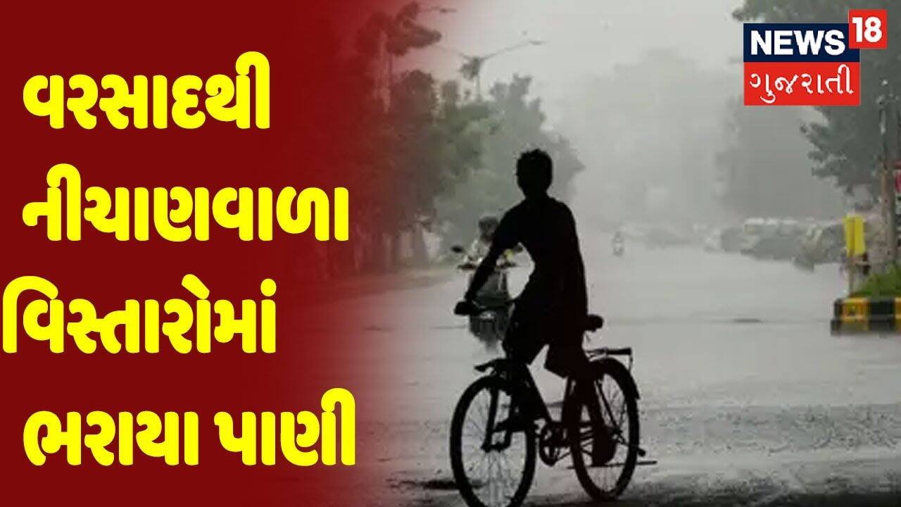Weather News | Banaskantha | વરસાદથી નીચાણવાળા વિસ્તારોમાં ભરાયા પાણી