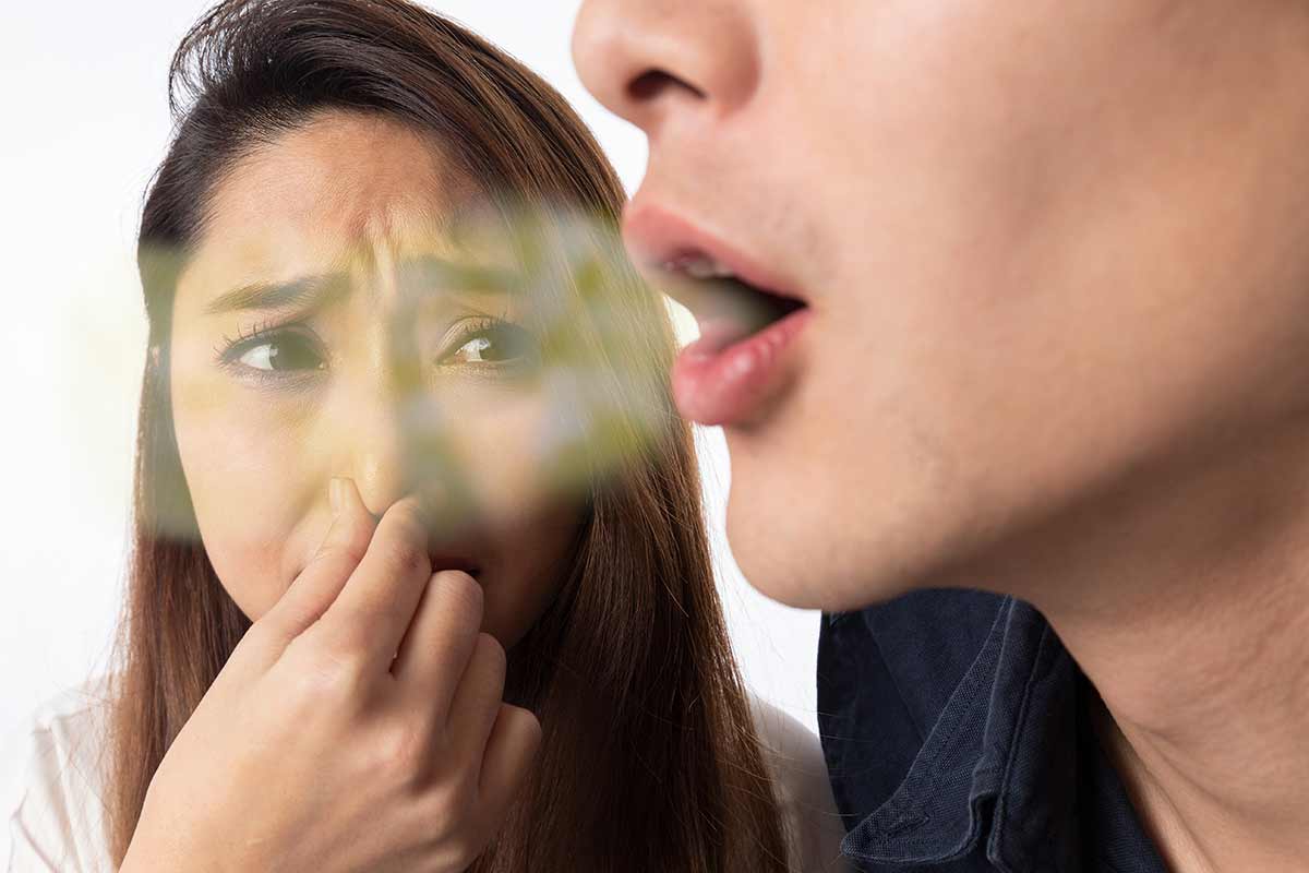 bad breath problem.