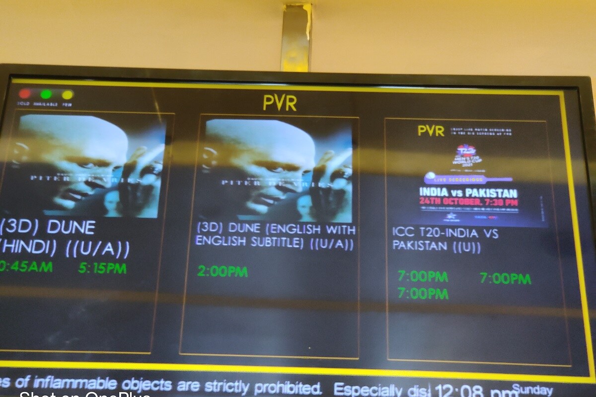 પરંતુ થલતેજ PVRમાં અત્યારથી ચારેય સ્ક્રીન હાઉસ ફુલ થઈ છે જ્યારે રાણીપ અને મોટેરામાં 1-1 સ્ક્રીન હાઉસ ફુલ થઈ ચૂકી છે અને બીજી 1-1 સ્ક્રીનમાં 50 ટકા જેટલું બુકિંગ થઈ ચૂક્યું છે. પરંતુ થલતેજ PVRમાં અત્યારથી ચારેય સ્ક્રીન હાઉસ ફુલ થઈ છે જ્યારે રાણીપ અને મોટેરામાં 1-1 સ્ક્રીન હાઉસ ફુલ થઈ ચૂકી છે અને બીજી 1-1 સ્ક્રીનમાં 50 ટકા જેટલું બુકિંગ થઈ ચૂક્યું છે.