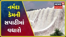 Narmada Damની જળસપાટીમાં 24 કલાકમાં 2.5 મીટનો વધારો નોંધાયો