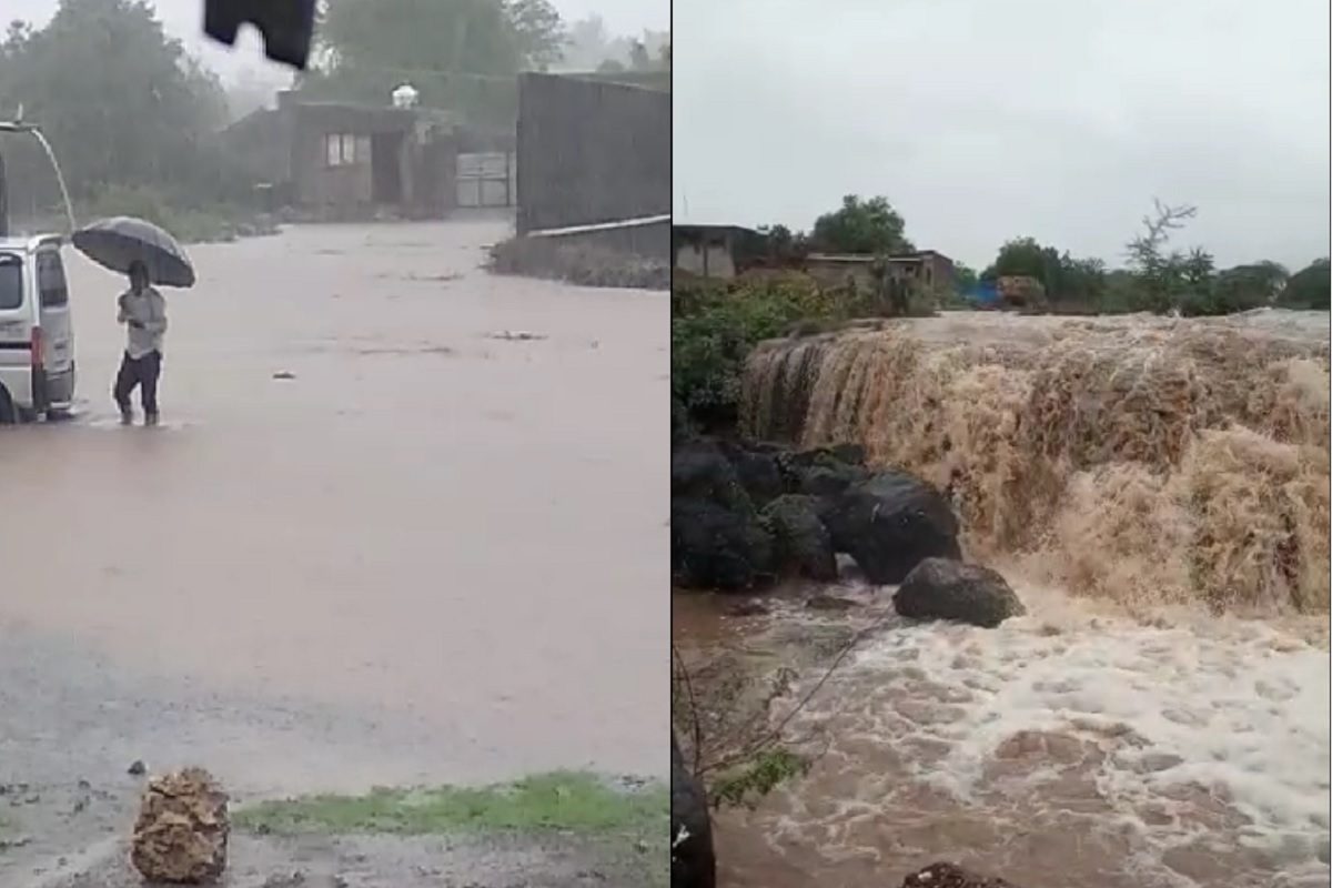 Rainfall in Dwarka: દેવભૂમિ દ્વારકાના ભાણવડ તાલુકામાં ધોધમાર વરસાદ, જાસપર ગામ બેટમાં ફેરવાયું