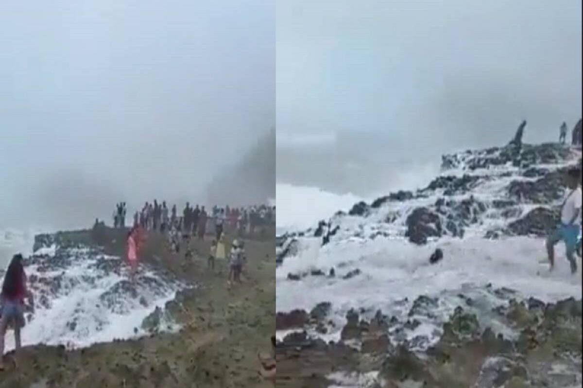 Beach Accident Video: નજર સામે જ દરિયામાં વહી ગયો પરિવાર, ફોટો પડાવવામાં થોડી બેદરકારી પડી ભારે!