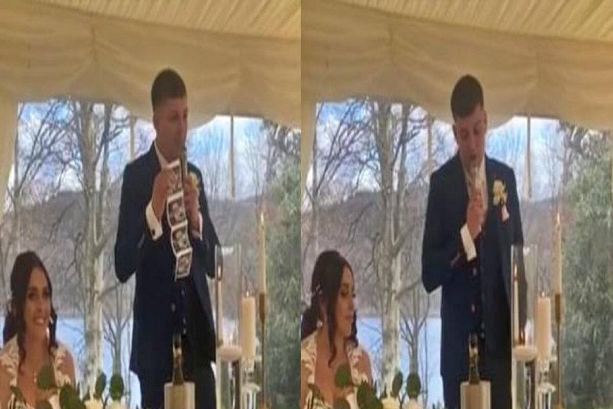 OMG! 4 મહિના pregnant હતી દુલ્હન, વરરાજાએ વેડિંગ સ્પીચમાં કર્યો અચાનક કર્યો ખુલાસો