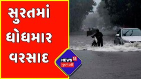 Surat: ભારે વરસાદના કારણે ઉમરપાડા તાલુકાના 4 માર્ગ કરાયા બંધ | south gujarat