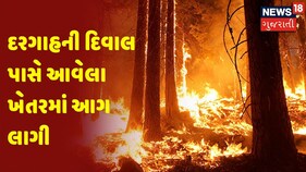 Junagadh | દરગાહની દિવાલ પાસે આવેલા ખેતરમાં આગ લાગી