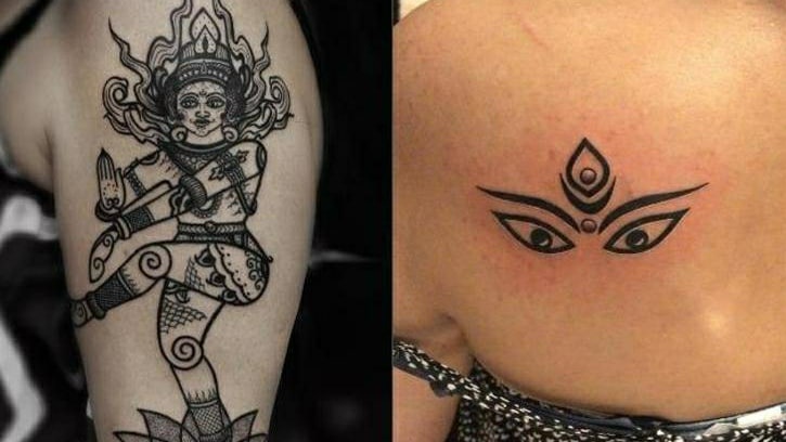 Shiv with Ganesh Maa Tattoo Temporary Body Waterproof Boy and Girl Tattoo