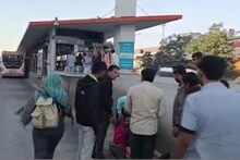 અમદાવાદ: BRTS કોરિડોરમાં સર્જાયો અકસ્માત, મહિલાને લીધી અડફેટે