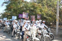 Rajkot : રાજકોટમાં પોલીસે ટ્રાફિક સપ્તાહની ઉજવણી કેવી રીતે કરી, બસના ડ્રાઇવરોને શું સલાહ આપી?