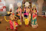 વિશ્વ ઉમિયાધામના પ્રથમ પાયાના પિલ્લર સ્વ. કેશુભાઇ પટેલનાં નામે, કથામાં લોકો ઉમટી પડ્યાં