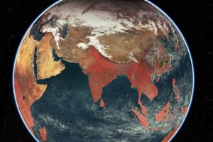 અવકાશમાંથી કેવી દેખાય છે પૃથ્વી? ISRO એ જારી કરી અદ્ભુત તસવીરો, ચમકતું જોવા મળ્યું ભારત