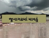 Junagadh : બપોરનાં સમયે ધોધમાર વરસાદ પડ્યો, ખેડૂતોની ચિંતામાં વધારો