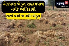 સરકારી અધિકારીઓનો રિપોર્ટ, ‘કોઈ ખેડૂતને નુકસાન નથી થયું’; ખેડૂતો કહે છે કે, ‘સરવે કરવા કોઈ નથી આવ્યું’