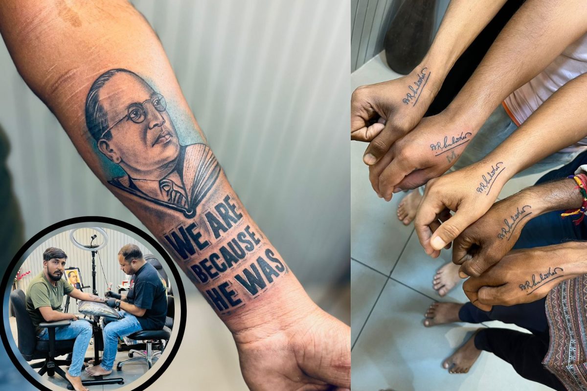 Dr. Babasaheb Ambedkar portrait tattoo | Portrait tattoo, Tattoos, Tattoo  people