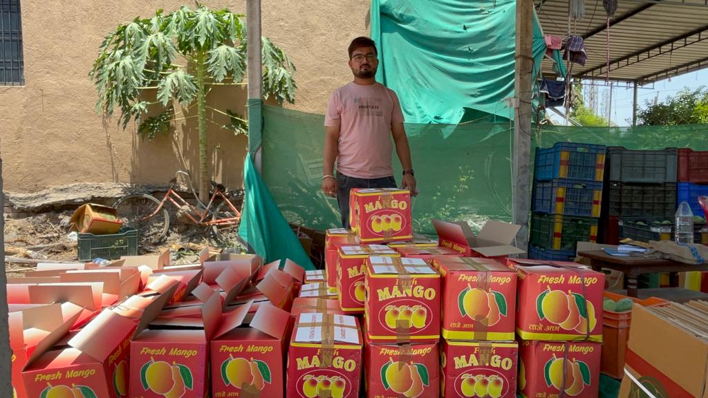 A young man who graduated in MSc became a farmer 