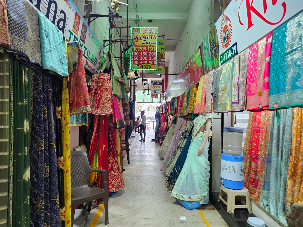 REWAA SAHIYAAR IKAT TUSSAR SILK SAREE