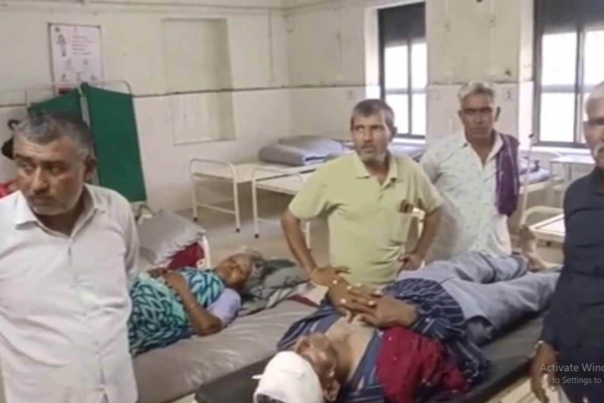  રાજકોટ તરફથી આવતી ઈકો કારનું હાઇવે પર સાયલા પાસે અચાનક ટાયર ફાટતા સર્જાયો અકસ્માત.