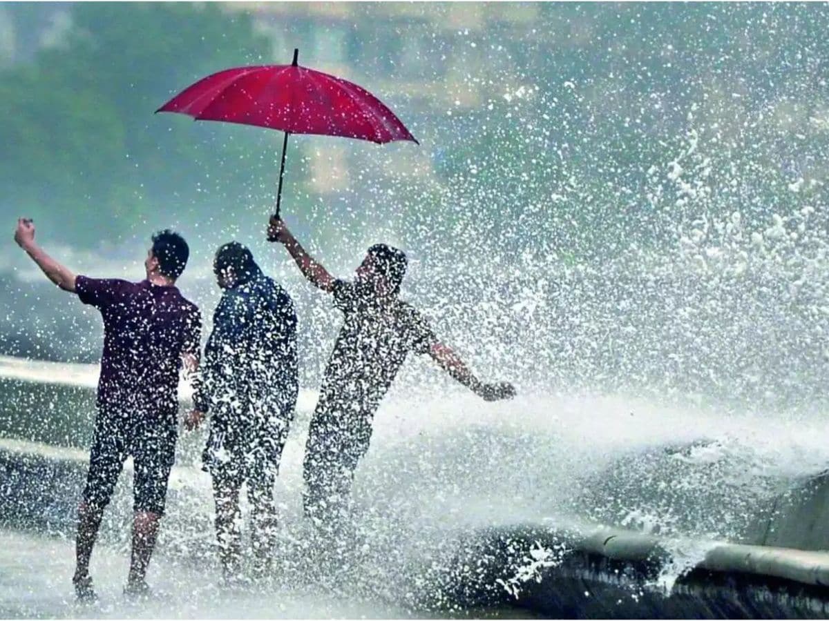 સૌરાષ્ટ્ર અને દક્ષિણ ગુજરાતના ચાર જિલ્લામાં વરસાદ - Gujarat weather today  rain forecast for 1 pm
