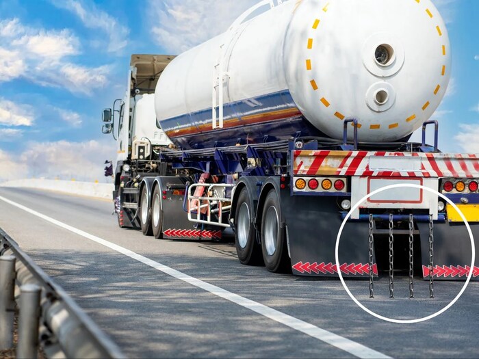 જાણવા જેવું ટ્રકની પાછળ કેમ લોખંડની સાંકળ લટકતી હોય છે? નહીં જાણતા હોય