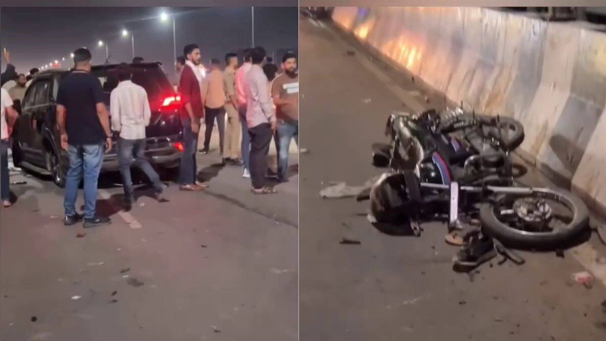 Car accident on Outer Ring Road in Surat, 2 killed - સુરતના આવટર રિંગ ...