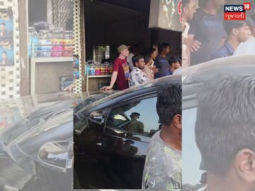 A terrible accident in the city of Ahmedabad 
