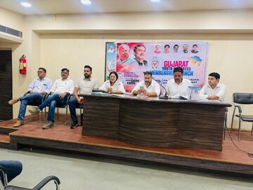 Youth Congress announced internal elections in the state of Gujarat.
