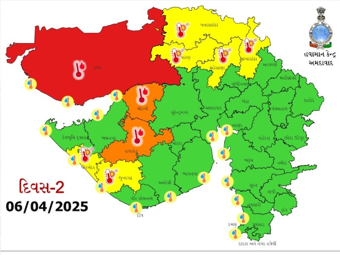 Gujarat Weather Forecast Heatwave