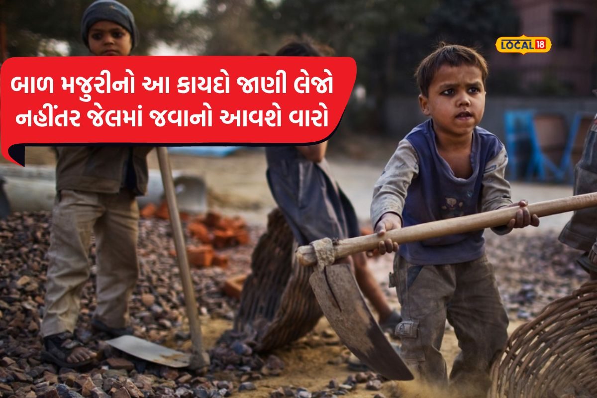બાળ મજુરીનો આ કાયદો જાણી લેજો, બાકી જવું પડશે જેલમાં