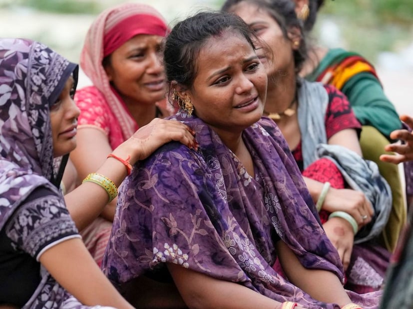 Ahmedabad Plane Crash Family Cry For Shocking Tragedy Image Ahmedabad Plane Crash Family Cry For Shocking Tragedy Image