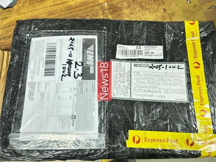 Australian parcel of shaver and towel to sabarmati jail for Lawrence Bishnoi Hatching New Plan 