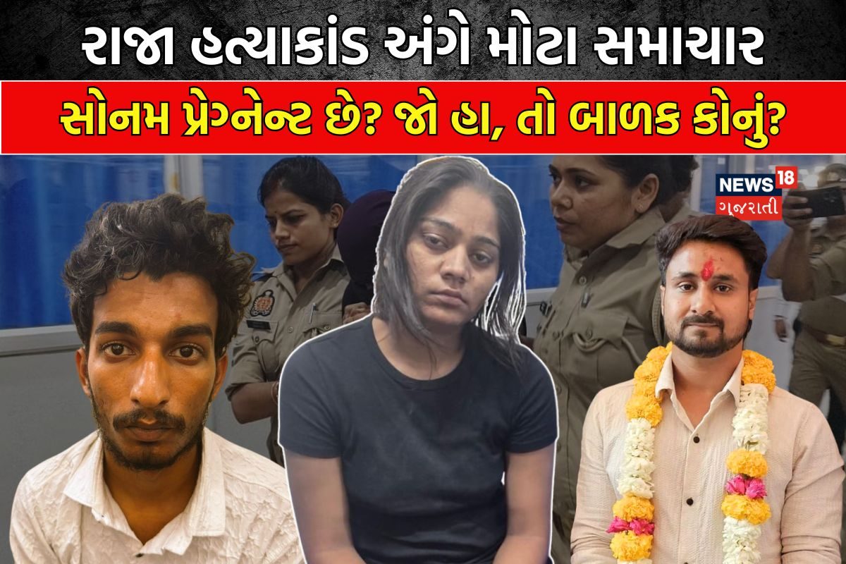 શું સોનમ રઘુવંશી પ્રેગ્નેન્ટ છે? મેડિકલ રિપોર્ટમાં મોટો ફેરફાર, રાજા હત્યાકાંડમાં મોટા ખુલાસા