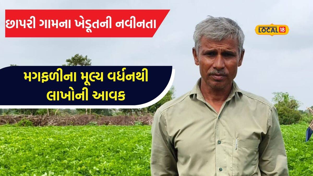 ભાવનગરના ખેડૂતની સફળતા: પ્રાકૃતિક ખેતી અને મગફળીના મૂલ્ય વર્ધનથી 1 ...
