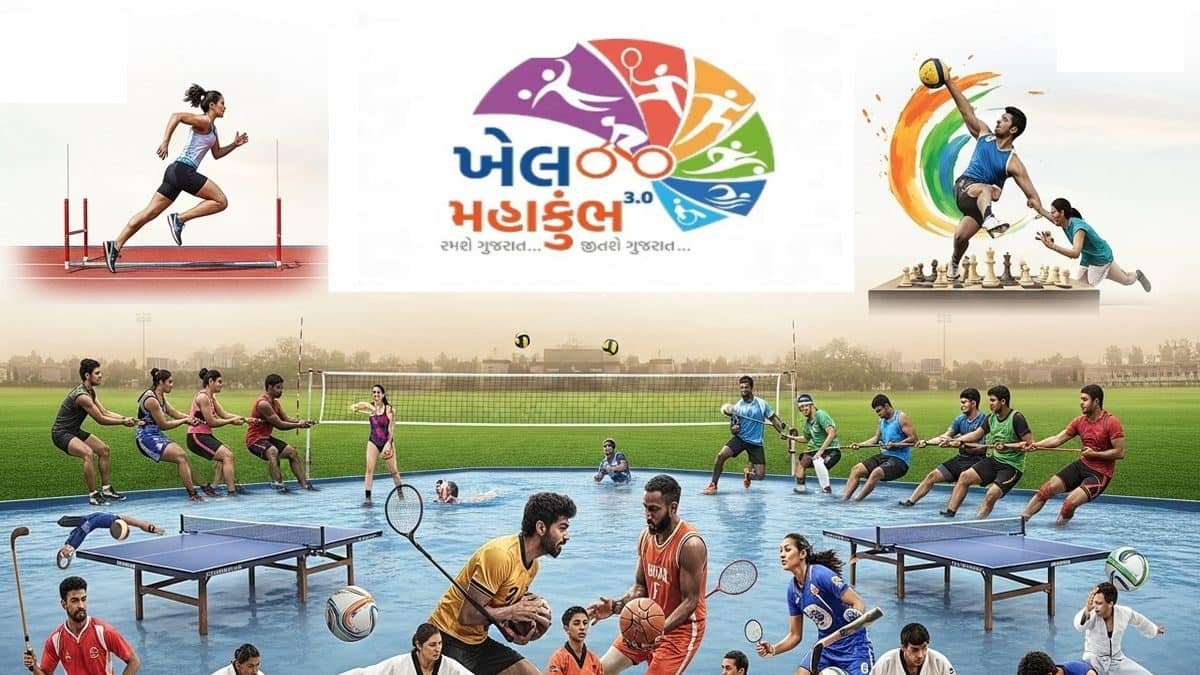 રમતવીરો થઈ જાઓ તૈયાર! ખેલ મહાકુંભ 2025 માટે ઓનલાઈન રજીસ્ટ્રેશન પ્રક્રિયાનો  પ્રારંભ-athletes Get ready for Khel Mahakumbh 2025 Online registration  process begins | ગાંધીનગર - News18 Gujarati