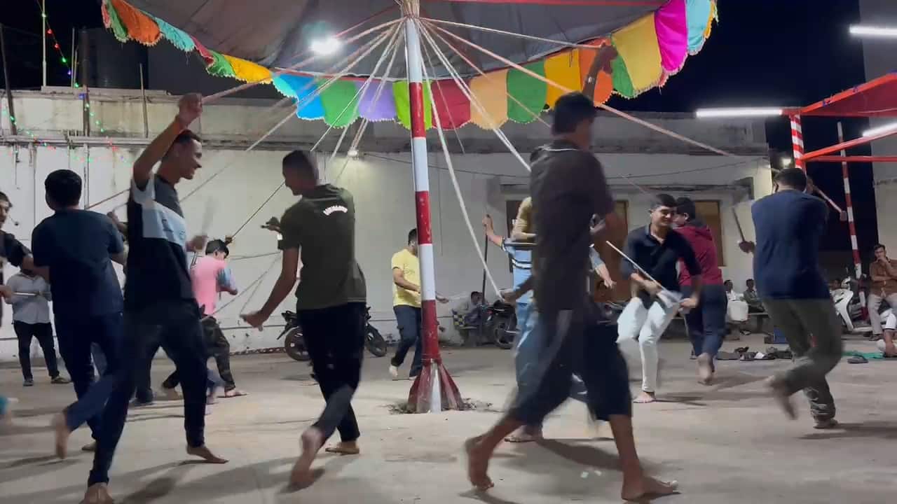 નવરાત્રીને લઈને રાસ-ગરબાની પ્રેક્ટિસ - Ras-Garba practice for Navratri ...