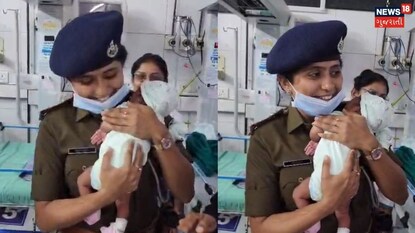 પોલીસે બાળકીને અપનાવી તેનું નામ હસ્તી રાખ્યું 