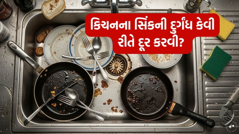 કિચનના સિંકની દુર્ગંધ કેવી રીતે દૂર કરવી?